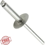 Fastenere Large Flange Pop Rivets 3/16" X 5/8" Stainless Steel 25 Pack. Fixed Price $27.99.