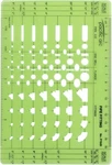 Pipe Fitting Template Guide, With O.d., End Bell, Flange, And Fittings. Fixed Price $19.99.