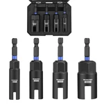Workpro 4 Pcs Wing Nut Driver Set Power Bit 1/4" Hex Shank. Fixed Price $19.99.