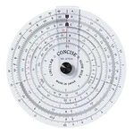 Concise Ruler Circular Slide Rule No. 270n 100812 Made In Japan 100mm New. Fixed Price $39.00.