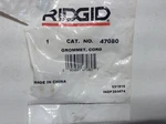 New Genuine Oem Ridgid 47080 Grommet Cord. Fixed Price $10.00.