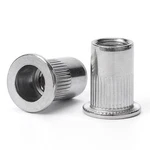 Vmuter 30pcs M10 Rivet Nuts, 304 Stainless Steel Flat Head 100pcs-m10, Silver. Fixed Price $9.96.