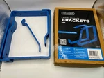 Set Of 2 - Draper Heavy Duty Ladder Storage Brackets 25cm 24808 Wall Mount. Fixed Price $59.99.