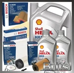 Fits Nissan Np300 Navara 2.3 Service Kit - Bosch Full Filters Set & 7l Shell Oil. Fixed Price $200.88.