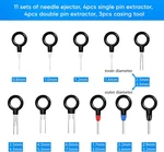 Terminal Pin Removal Tool Kit 82 Pcs Depinning Electrical Connector Extra.... Fixed Price $20.26.