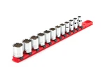 Tekton 3/8 Inch Drive 12-point Socket Set With Rail, 12-piece (8-19 Mm) Shd.... Fixed Price $46.64.