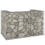 Gabion Wall For Garbage Bins Galvanized Steel 70.9"x39.4"x43.3". Fixed Price $227.89.