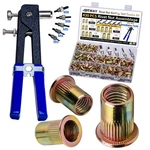 Askway Pressure Rivet Nut Tool Kit 430pcs Metric Combination M8/m6/.... Fixed Price $55.50.