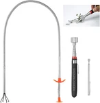 3 Pack Pick-up Tool Set - Extendable Magnetic Pick Up Tools And Flexible Grabber. Fixed Price $14.99.