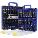 Facoow 55pcs Impact Nut Driver Set, Magnetic Set For Drills.... Fixed Price $80.99.