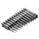Seonfook 12pcs T5-t40 Torx Screwdriver Bit Set S2 Steel Magnetic 50mm. Fixed Price $10.88.