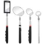 4 Pieces Telescoping Inspection Mirror Led Lighted Flexible Inspecti. Fixed Price $24.99.