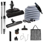 Ovo Central Vacuum Deluxe Carpet Kit 50ft Hose, Electric Beater, Brush & Tools.. Fixed Price $203.13.