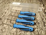 Matco Tools 4 Piece Mini Hook And Pick Set - Blue. Fixed Price $79.99.
