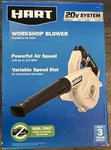 Hart Battery Powered Workshop Blower 20v - White/black Tool Only. Fixed Price $59.99.
