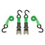 Smartstraps Ratchet Straps - 6ft Grn Padded 2pk 1,500lb 2 Pack, Green. Fixed Price $13.92.