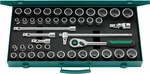 Stahlwille Socket Set Quickrelease 1/2" 96030107 With 45 Psc. 50ma/39/6qr. Fixed Price $845.04.