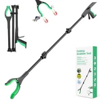 51" Extra Long Grabber Reacher Tool, Foldable Pickup Tool With. Fixed Price $46.66.