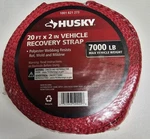 Husky 20 X 2 Vehicle Recovery Strap 7000 Lb Max. Fixed Price $20.00.
