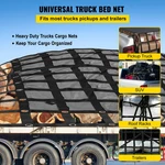Cargo Net With Mesh, Truck Bed For Trailer Suv Jeeps(96" X 80"). Fixed Price $104.11.