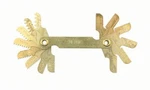Irwin Hanson 12018 18 Leaf Metric Thread Pitch Gauge, Carded. Fixed Price $41.60.
