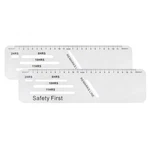 Muka 2 Pcs Truck Logbook Rulers Clear. Fixed Price $18.42.