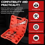 8pcs Drum Brake Tool Kit Spoon Set With Spring Pliers Adjusting Installer Tools. Fixed Price $30.80.