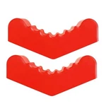 Autoxbert 2pcs Jack Stand Rubber Pad Universal Car Lift Pads Adapter 6 Ton Red. Fixed Price $14.36.