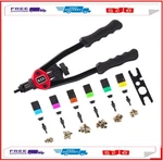 Rivet Gun Kit Rivnut Thread Setting Tool Nut-thread Hand Riveter With Rivit Nut. Fixed Price $49.99.