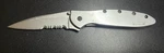 Kershaw 1660st Leek Pocket Knife - Assisted Combo Blade Ken Onion Design Usa. Fixed Price $23.00.