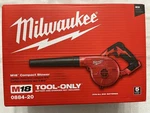 New Milwaukee 0884-20 M18 18 Volt Cordless Jobsite Blower Variable Speed 100 Cfm. Fixed Price $107.29.