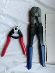 Iwiss Pex Pipe Copper Ring Crimping Tool For Crimp Jaw Set Of 2 Cable Cutters. Fixed Price $28.90.