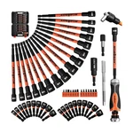 Horusdy 59pcs Magnetic Nut Driver Set With 6-in-1 Ratcheting Screwdriver Hand.... Fixed Price $46.65.