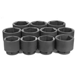 Grey Pneumatic 9011 1" Drive Standard Fractional Impact Socket Set, 11-piece. Fixed Price $2549.28.