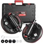 Aucogia 8 Inch Heavy Duty Glass Suction Cups 2 Pack With Pressure Gauge 880 .... Fixed Price $49.98.