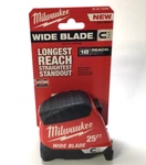 Milwaukee #48-22-1225m 25ft Wide Blade Magnetic Tape Measure. Fixed Price $36.00.