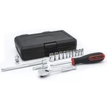 Gearwrench 15 Pc. 1/4" Drive 6 Point Standard Sae Mechanics Tool 1/4", Silver. Fixed Price $53.99.