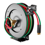 Retractable Welding Hose Reel, 1/4-inch X 50ft Twin Oxygen Acetylene Rubber. Fixed Price $179.35.