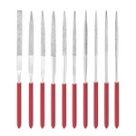 Quacc 10 Pcs Diamond Needle File Set Small Metal Riffler Files Miniature Red. Fixed Price $11.02.