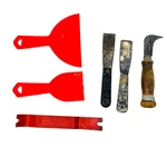 6 Pcs Ks Tools 911.8123 Double Clip Remover, Plastic, Scraper Spatula Spreaders. Fixed Price $22.00.