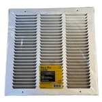 Everbilt 14" X Return Air Grille Wall Ceiling Duct Steel Paintable White. Fixed Price $20.00.