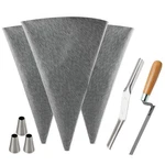 Tahikem 3 Pack Tile Grout Masonry Mortar Bag, 12 By 24 Heavy Duty Cement Seal.... Fixed Price $28.32.
