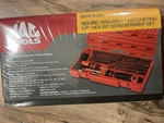 Mac Tools Sbdr123sa: 123-piece Mac-grip Ratcheting 1/4" Hex Bit Screwdriver Set. Fixed Price $159.99.