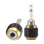 Seonfook 2pcs 60mm Self-locking Drill Bit Holder With 1/4 Inch Hex. Fixed Price $11.94.