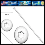 Jake Sales #14 X 7 Ceramic Coated Torx/star Drive Gutter Screws - White Exterior. Fixed Price $79.99.