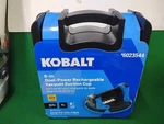 Kobalt #6023544 8" 330lb Dual Power Rechargeable Vacuum Suction Cup Nib New!. Fixed Price $64.99.