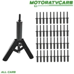 All-carb 41 Piece Plastic Poly Rivet Gun Quick Set Riveter Riveting Hand Tool. Fixed Price $19.05.