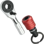 Edc Mini Ratchet Wrench Crom 1/4 Hex Bit Holder. Fixed Price $35.98.