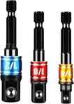 Impact Grade Socket Adapter Set 3pcs Drill Bit One Size. Fixed Price $16.99.