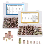 Eilxmag Rivet Nut Tool Kit, 400pcs Sae & Metric Assortment Carbon. Fixed Price $36.02.